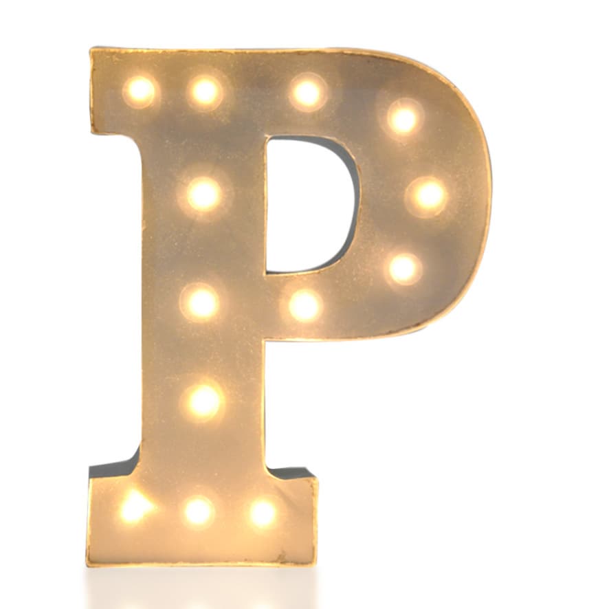 Vintage Lighted Marquee Letter Wall Decoration Home Lamp
